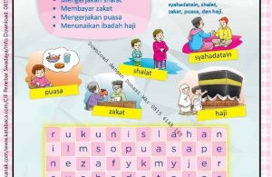 Workbook Brain Games Rukun Islam, Jumlah Rukun Islam (2)