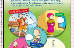 Workbook Brain Games Rukun Islam, Orang yang Diwajibkan Puasa Ramadhan (32)