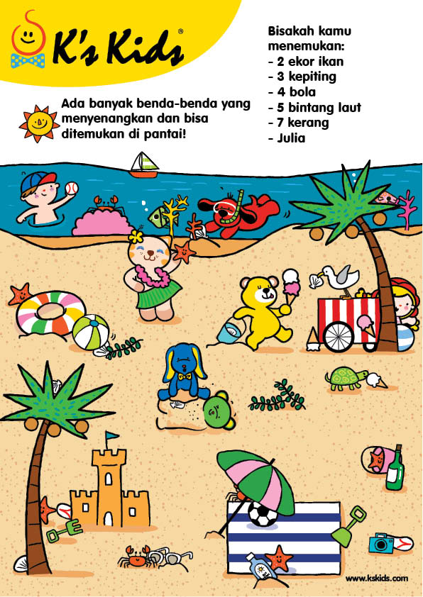 Worksheet Mencari Benda di Pantai (10)