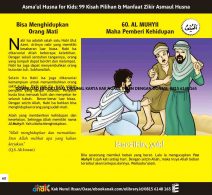 asmaul husna for kids; 99 kisah pilihan dan manfaat zikir asmaul husna, hal 60