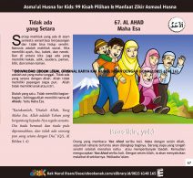 asmaul husna for kids; 99 kisah pilihan dan manfaat zikir asmaul husna, hal 67