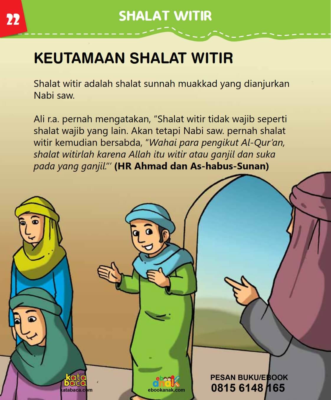 Keutamaan Shalat Witir Ebook Anak Ebook Anak