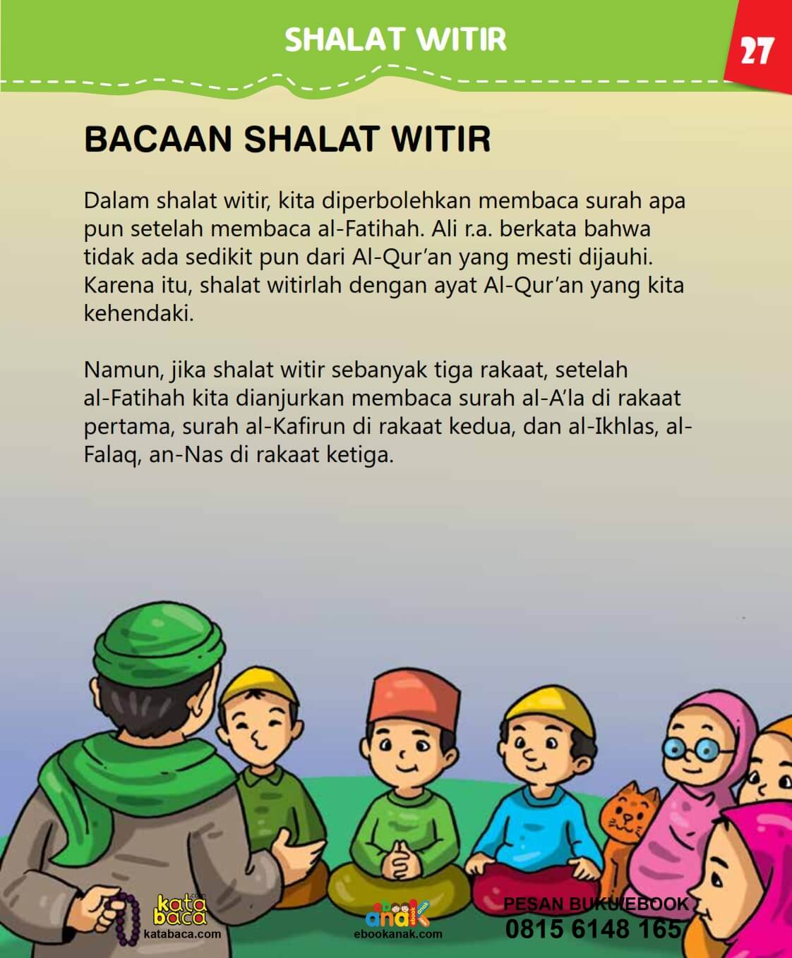 Bacaan Shalat Witir