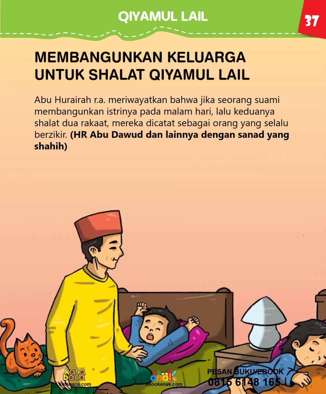 Membangunkan Keluarga untuk Shalat Qiyamul Lail