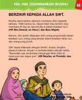 baca buku islam online, fiqih islam bergambar for kids jilid 02_049 Bolehkah Berzikir Tanpa Berwudhu