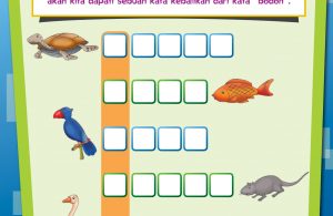 baca buku online, buku aktivitas anak jenius TK A B_049 mengenal dan menebak nama-nama hewan