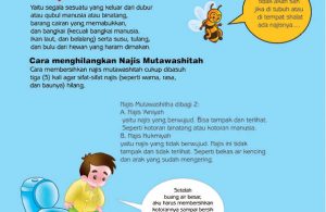 cara praktis belajar shalat for kids, Cara Menghilangkan Najis Mutawasitha (9)