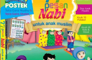 cover ebook pdf 77 pesan nabi untuk anak muslim