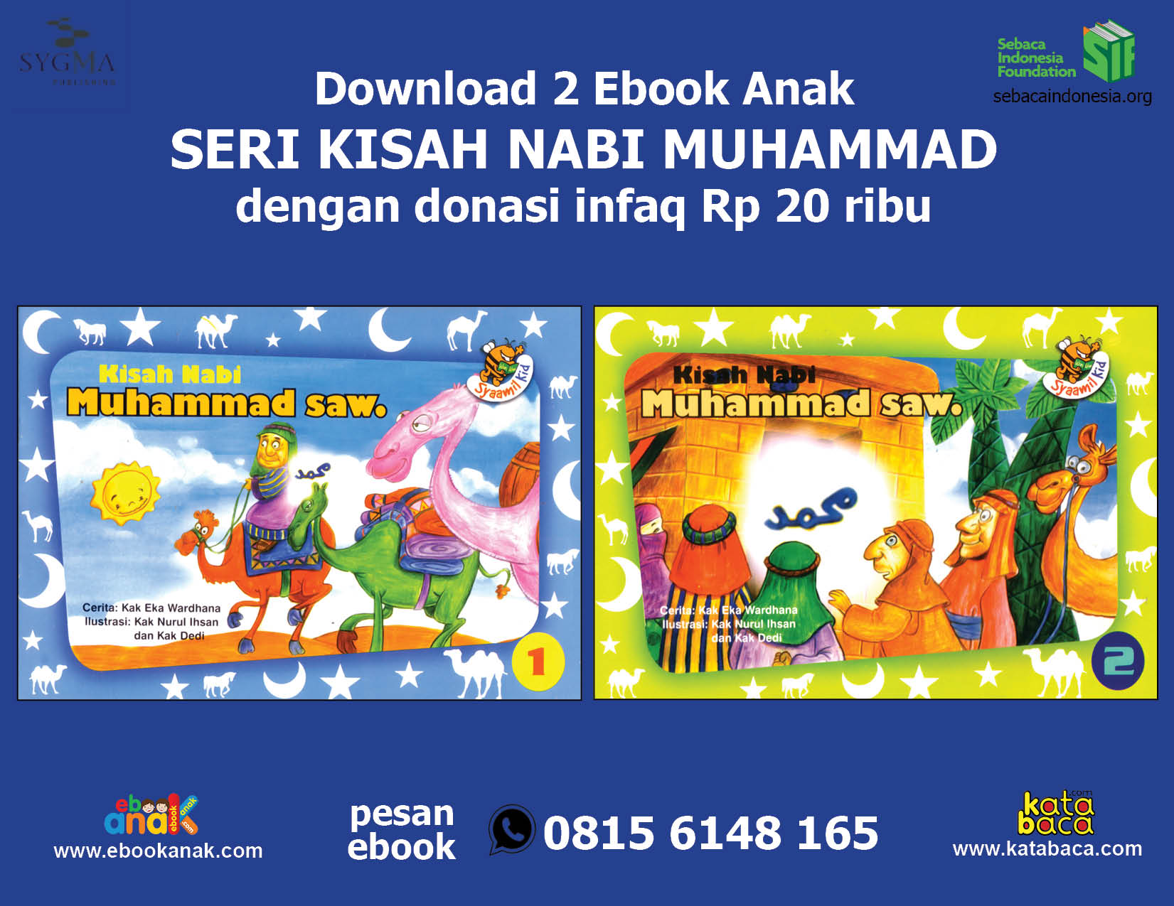 download 2 ebook seri kisah nabi muhammad