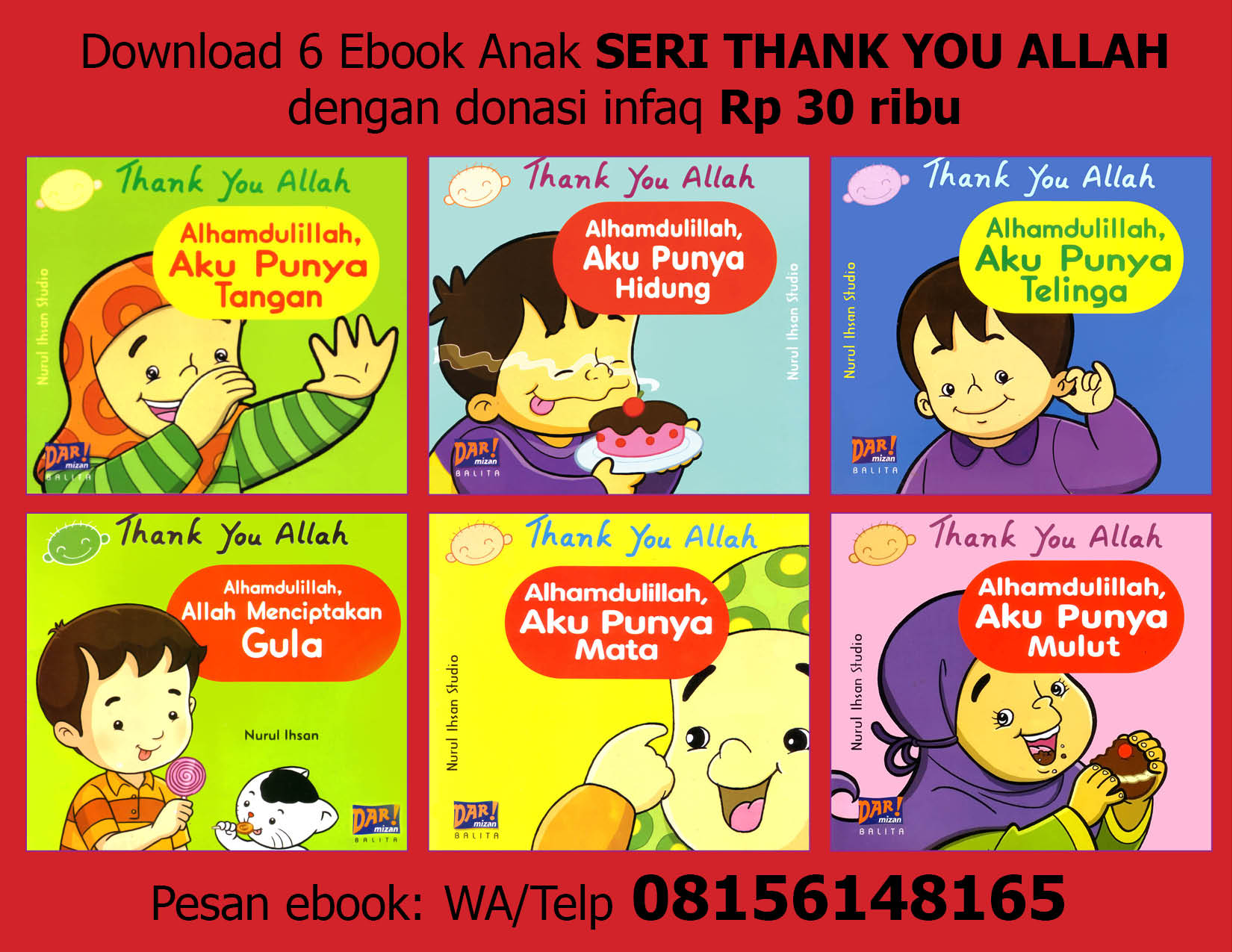 download 6 ebook seri thank you allah dengan donasi infaq