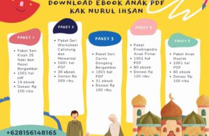 download paket ebook anak pdf kak nurul ihsan