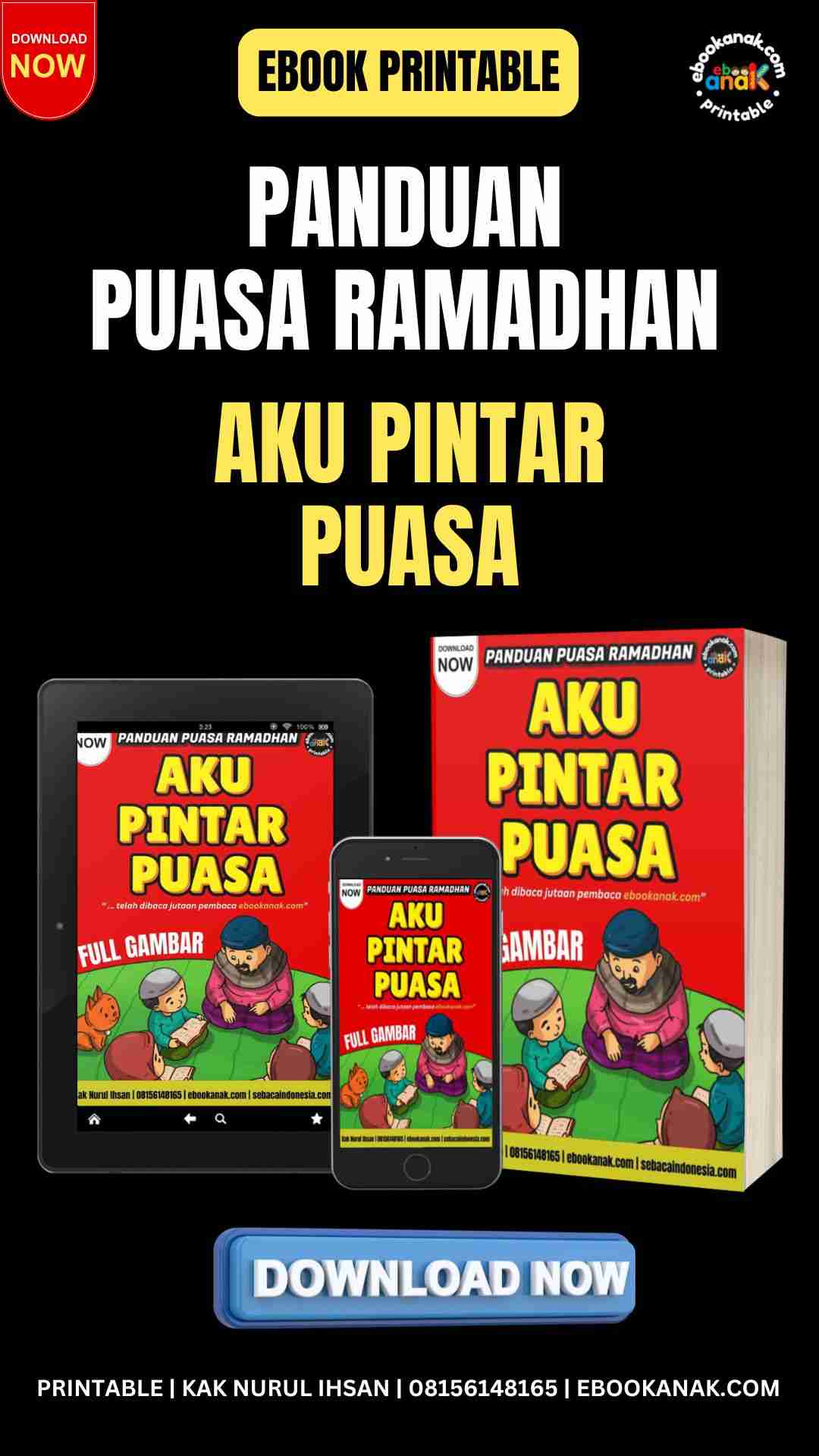 ebook printable panduan puasa ramadhan aku pintar puasa download now_11zon