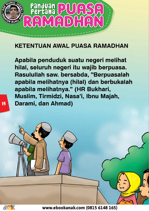 panduan pertama anak puasa ramadhan 15 Ketentuan Awal Puasa Ramadhan