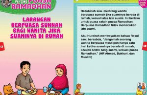 panduan pertama anak puasa ramadhan, Larangan Berpuasa Sunnah Bagi Wanita Jika Suaminya di Rumah (29)