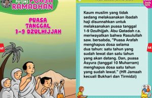 panduan pertama anak puasa ramadhan, Puasa Tanggal 1-9 Dzulhijjah (32)